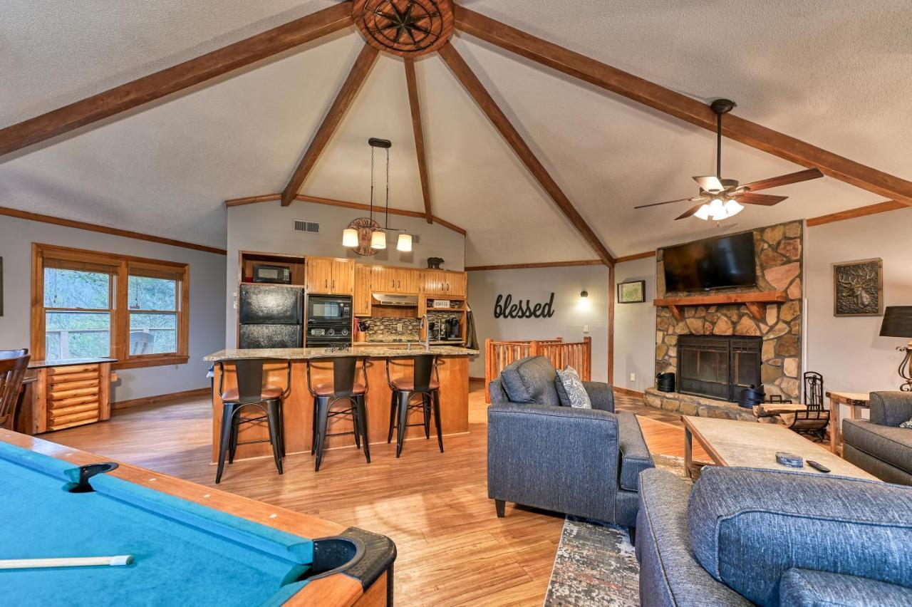 Hawks View Gatlinburg Mountain Cabin Extérieur photo