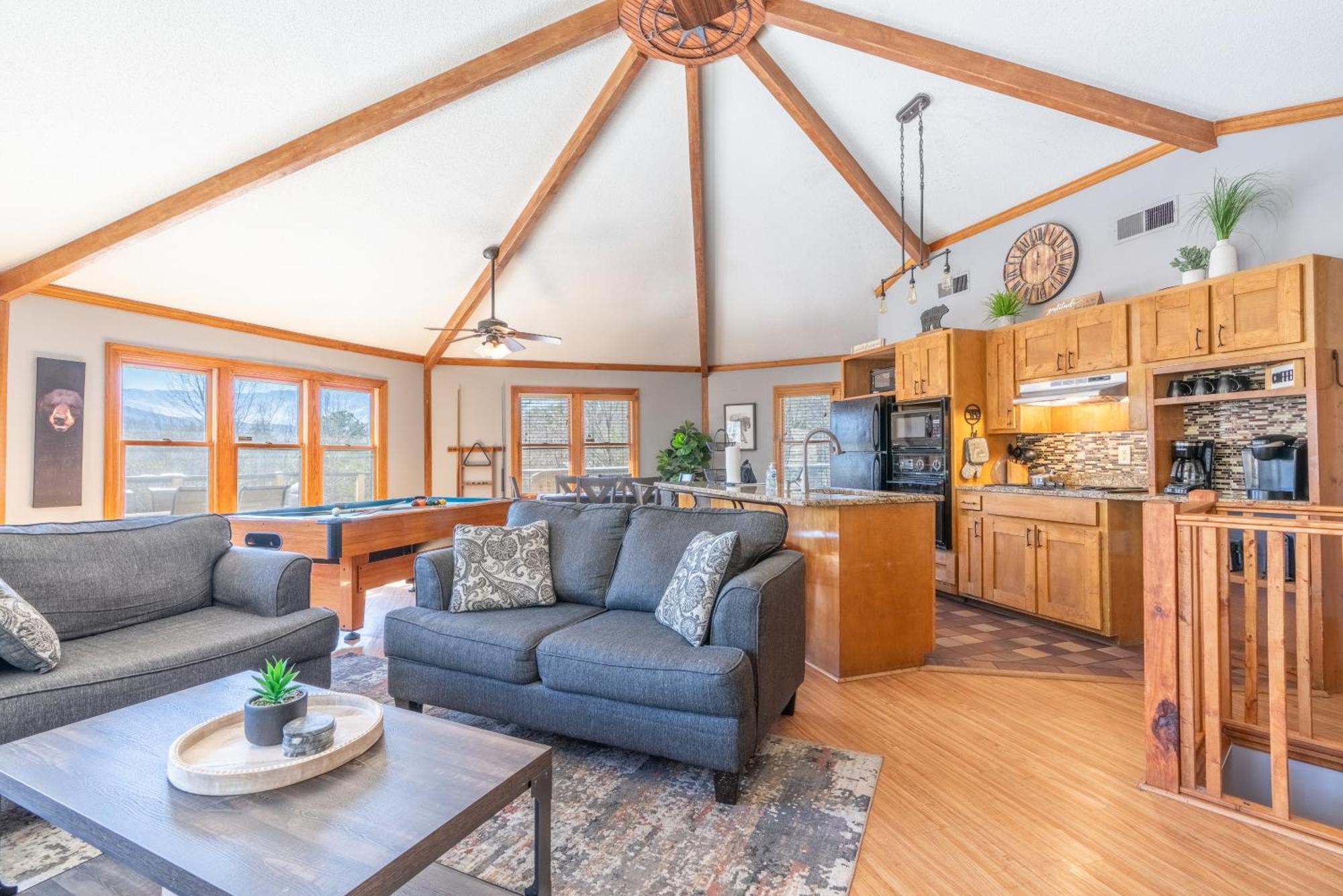 Hawks View Gatlinburg Mountain Cabin Extérieur photo