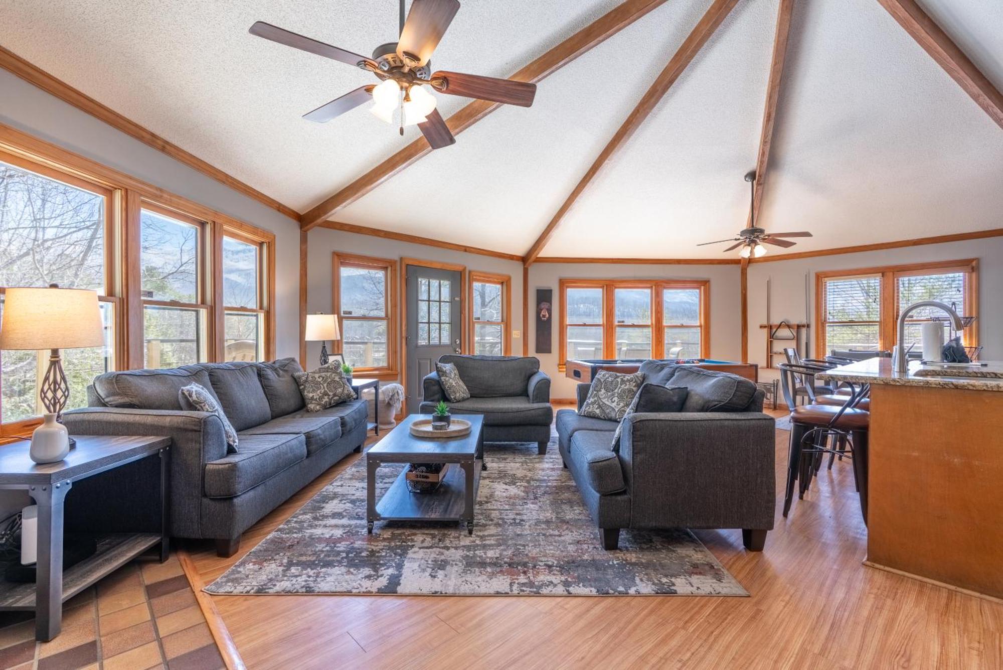 Hawks View Gatlinburg Mountain Cabin Extérieur photo